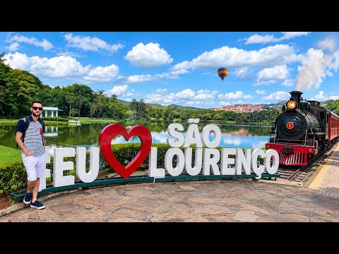 SÃO LOURENÇO MG 🚂: Conheça o Trem das Águas e a Maria-Fumaça!