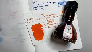 Inky Minutes: Akkerman Oranje Boven Fountain Pen Ink