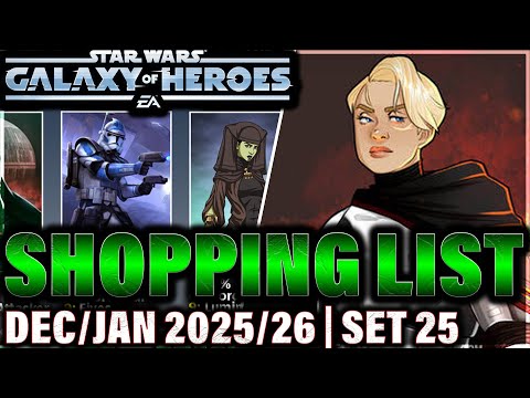 DATACRON BREAKDOWN - THIS SET IS IMPORTANT AND CRAZY (Set 25) Datacron Shopping List