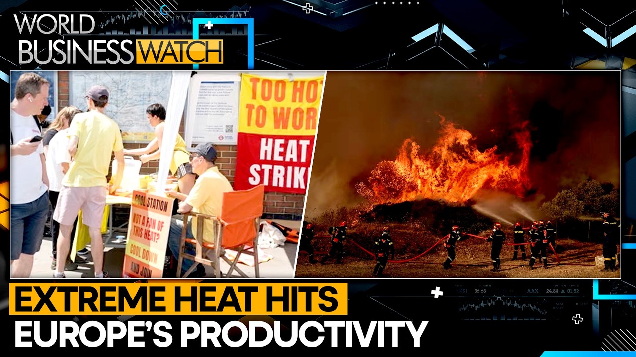 Europe’s Heatwave Comes With A Big Cost | World Business Watch | WION News