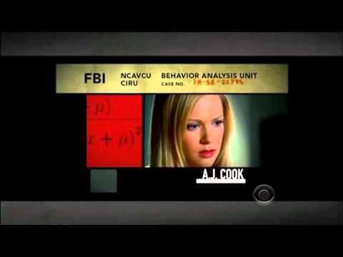 Criminal Minds season 4 opening