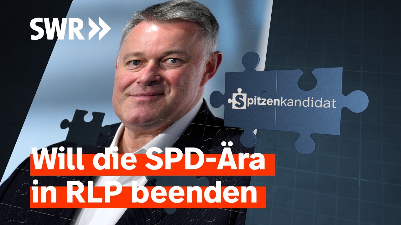 Wer ist Gordon Schnieder? CDU-Spitzenkandidat im Porträt | Landtagswahl 2026 in Rheinland-Pfalz