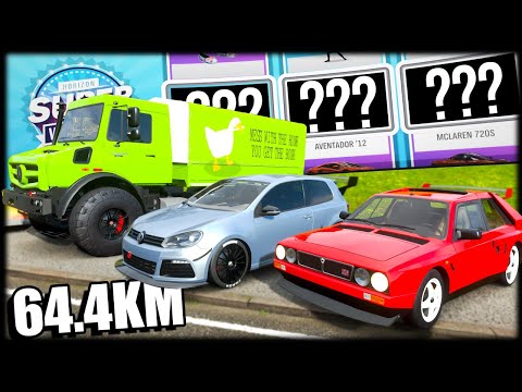 64.4KM RACE - THAT WHEEL WAS A HUGE TROLL - Forza Horizon 4 Online