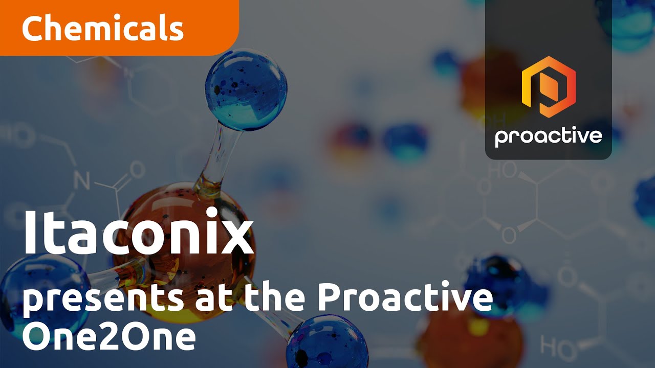 Itaconix present at the Proactive One2One Investor Forum - June 28th 2023