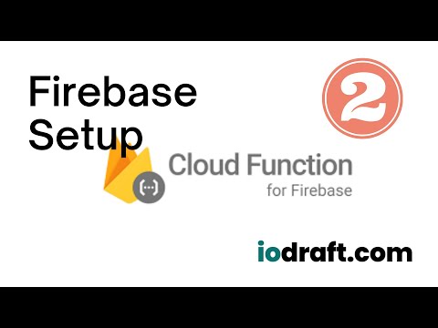 Building a RESTful API with Cloud Functions and Firestore  02  Firebase Setup