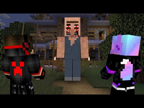 ESCAPING THE HAUNTED HOUSE - Minecraft
