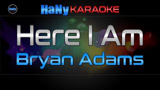 Bryan Adams - Here I Am | Karaoke