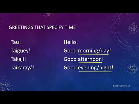 Let's Talk Taíno - The Best of Taíno Greetings 👋🏽