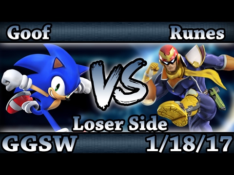 GGSW 16 - Goof (Sonic) Vs. Runes (C.Falcon) Smash Wii U Loser Side - Smash 4