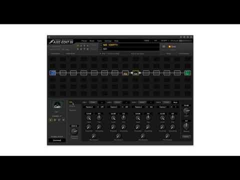 AXE FX III - REAL TIME 1ST USE - BUILDING A PRESET