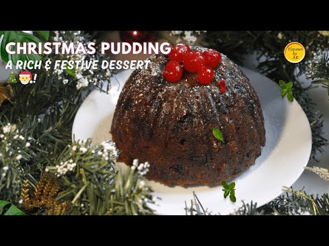 Christmas Pudding 🎄🎅 | Traditional Christmas Pudding | A Christmas Classic