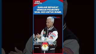 Ganjar Sepakat dengan Prabowo soal Program Pemberian Gizi kepada Ibu Hamil: Itu Baru Saya Setuju