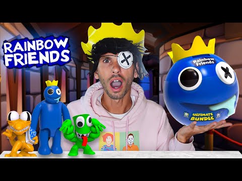 Michaels Toy Review - Rainbow Friends Mystery Bundle/Playing Rainbow friends