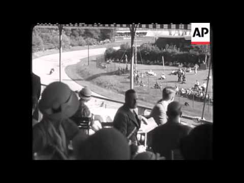 BRITON WINS AVUS MOTOR CYCLE RACE - SOUND