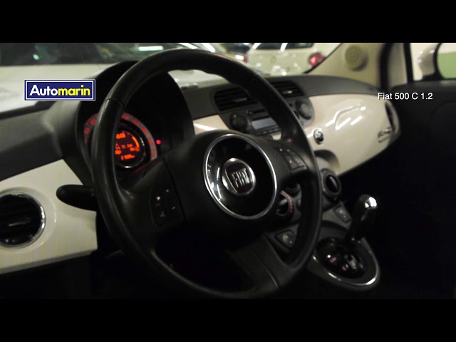 Automarin - Sold - Fiat 500 C 1.2 F/l Lounge Auto Euro6-preview