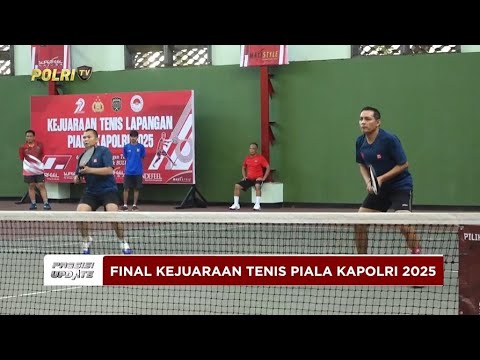 PRESISI UPDATE: FINAL KEJUARAAN TENIS LAPANGAN PIALA KAPOLRI CUP 2025 12/07/25 14.00