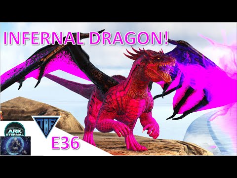 We created an Infernal Dragon! Ark Eternal Genomes E36 Ark Survival Evolved Modded