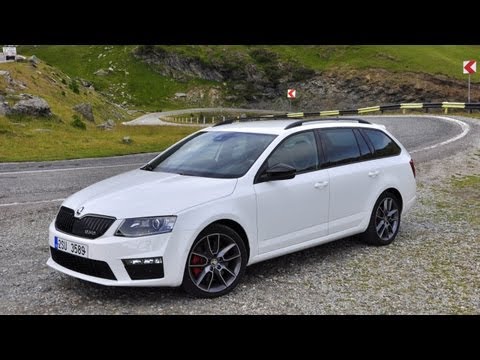 New Skoda Octavia RS Combi TSI 2013 - Transfagarasan driving moments
