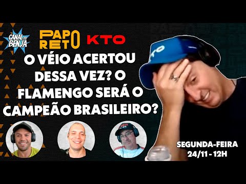 Papo Reto com Benja, Gladiador, Mano e Véio - ep. 506 - 24/11/2025