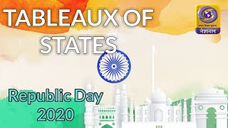 Tableaux of the states at the Republic Day Parade 2020