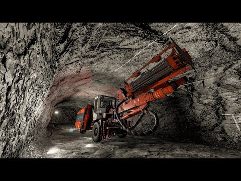 CYBERMINE Sandvik DL431 Drill Rig Simulator