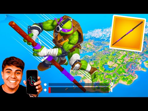TESTEI os TIKTOKS MAIS VIRAIS do FORTNITE!