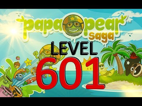Papa Pear Saga Level 601 NO BOOSTERS