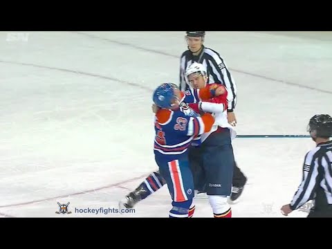 Alex Petrovic vs Matt Hendricks