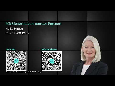 Video 1 SIGNAL IDUNA Versicherung Heike Haase - Versicherungsagentur