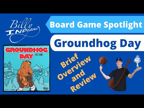 Groundhog Day Board Game Spotlight Review (by Funko Games and Prospero Hall)
