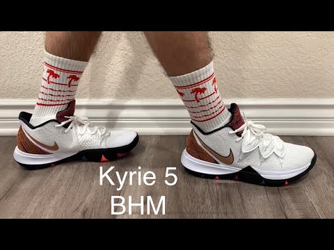 Nike Kyrie 5 BHM On Feet + Sizing