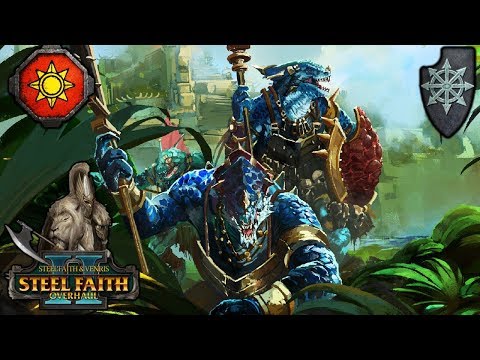 ETERNITY WARDENS and ALBINO KROXIGORS - Trials of Tzeentch SFO - Total War Warhammer 2
