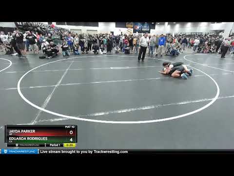 152 Lbs Champ. Round 1 - Jayda Parker, NE Vs Eduarda Rodrigues, CA 3e3c