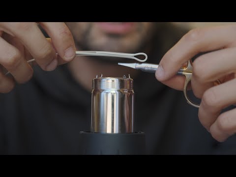 How to weld a loop in your fly line