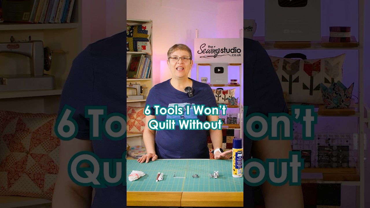 6 tools all quilters need! 🔺Did we miss anything? #quiltingtutorial #sewinghacks