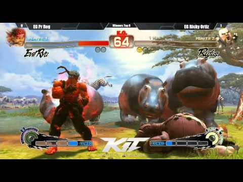 SSF4AE EG Pr Rog vs EG Ricky Ortiz - KiT 2014