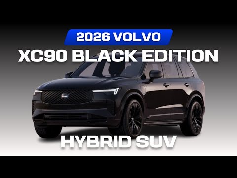 2026 Volvo XC90 Black Edition Hybrid SUV: The 455HP Supervillain Hiding in Plain Sight 🕶️