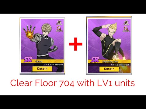 I BEAT 704 ON HARD!!! (Institute of Genetics) One Punch Man: The Strongest