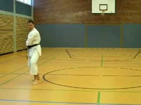 Wankan old Form  Kata performed by Kai Diestel  2  DAN JKA