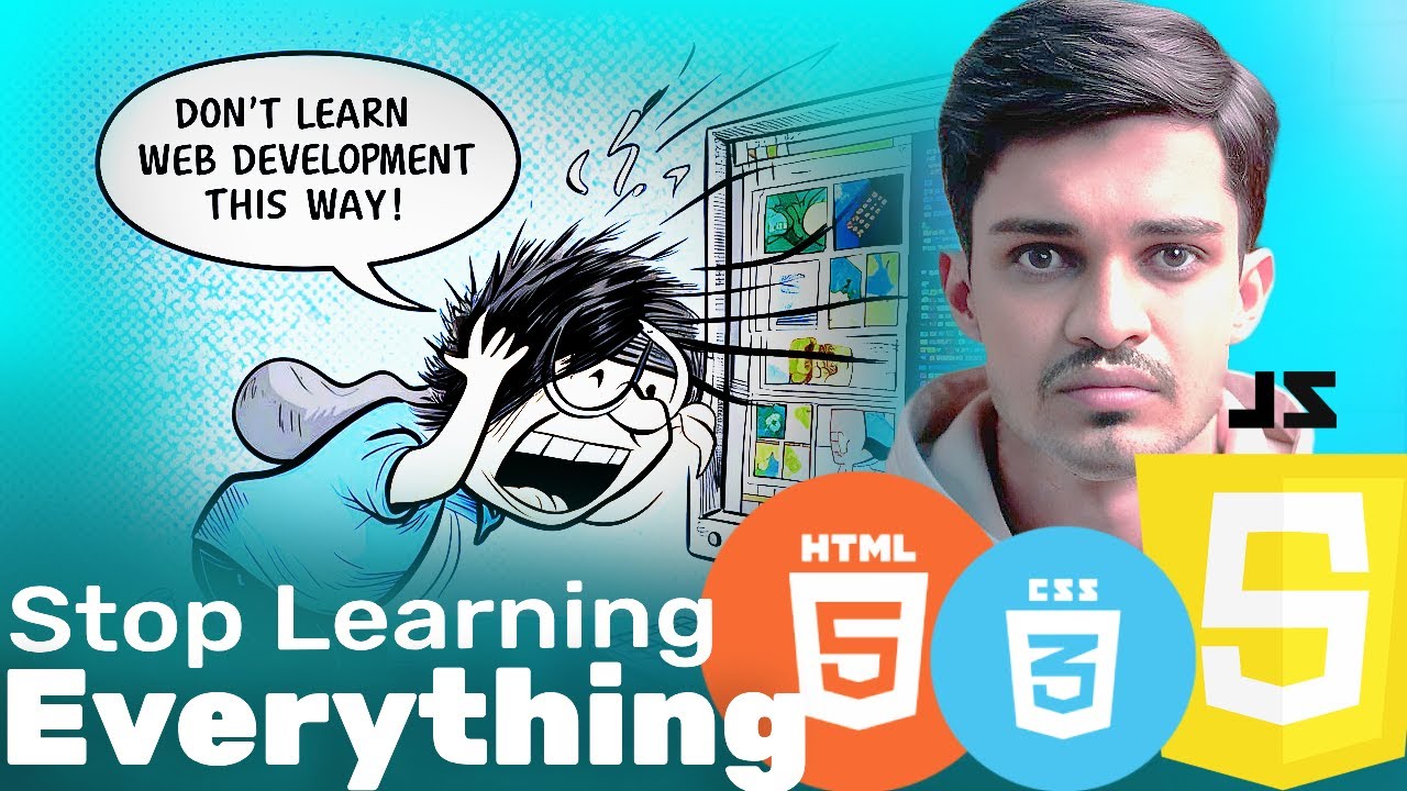 How Much HTML, CSS & JavaScript Do You Need To Know For Web Development in 2024 | Hindi