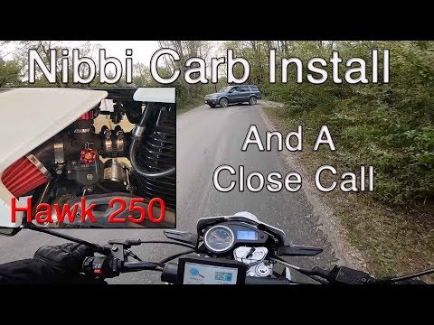 Nibbi PE30 on Hawk 250 with Loncin RE250 Engine SWAP Motovlog & Review