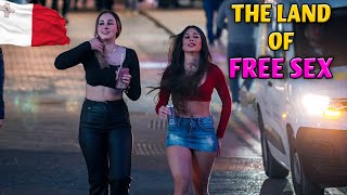 WINTER IN MALTA, 2026 ! -  BEAUTIFUL WOMEN, BEACHES, NIGHTLIFE - TRAVEL DOCUMENTARY