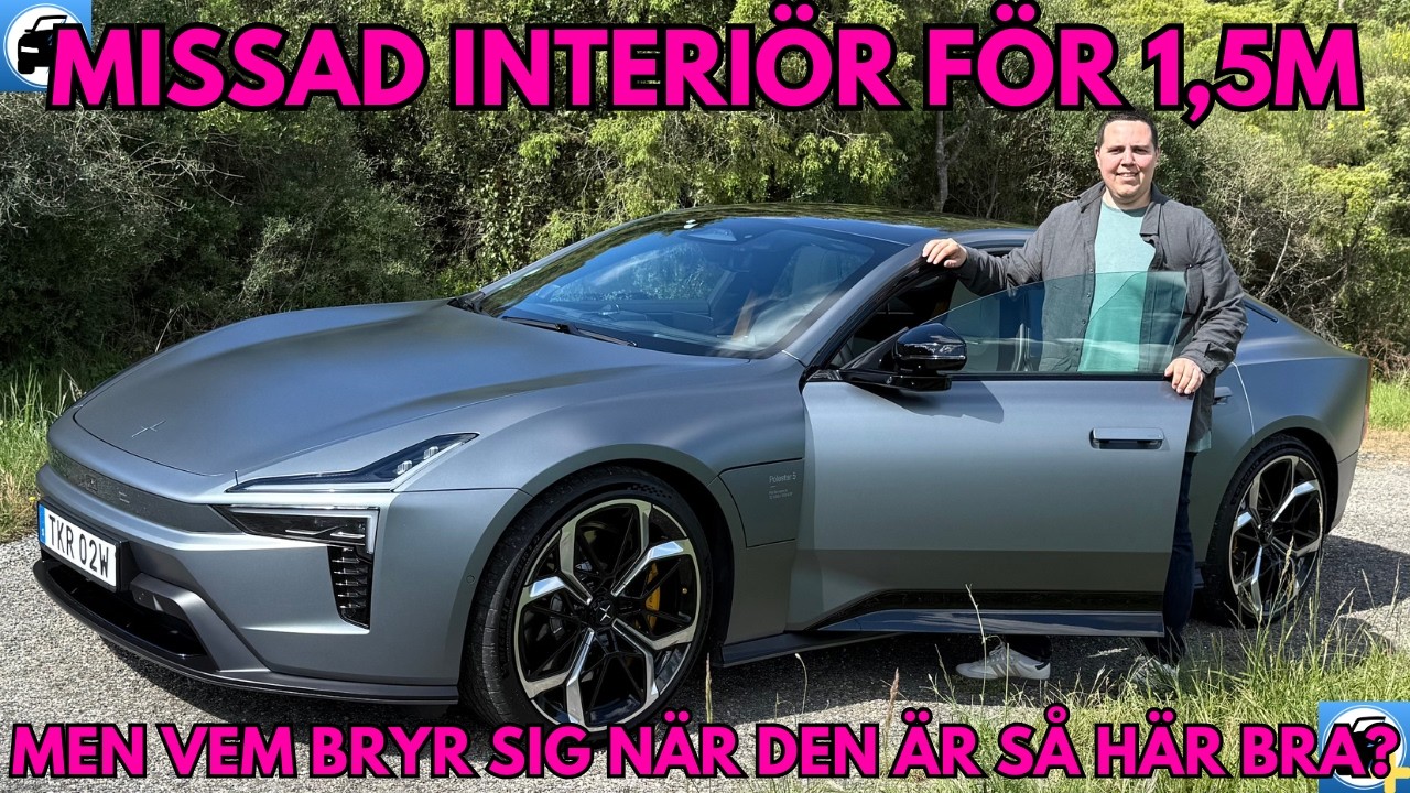 Polestar 5 provkörd - En lättkörd GT som är klistrad till marken