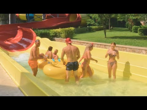 Unseen Secrets: Exploring Albena's Aquamania Water Park, All Waterslides
