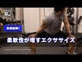 【筋トレ】柔軟性が増すエクササイズ[S2BodyMake]