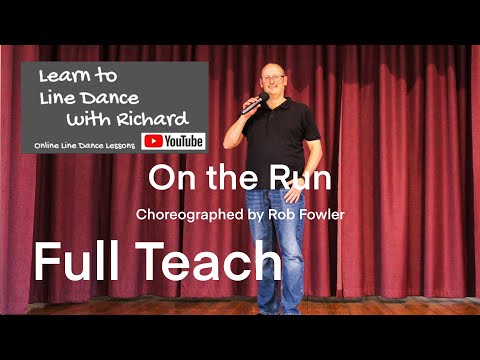 IMPROVER LINE DANCE LESSON 65 - On the Run - Part 1 - Full Teach