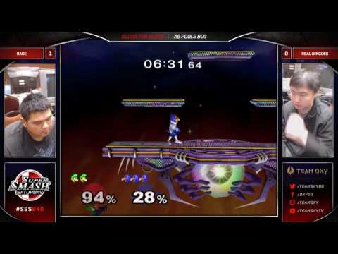 SSS: B4B - Rage (Luigi) vs Real Dingoes (Falco) - Singles Round 1 Pool A8 LR2