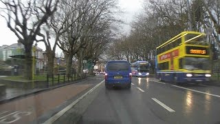 preview picture of video 'Driving in Ireland - Dorset Street to Drumcondra Road, Dublin'