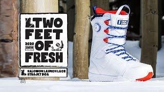 Salomon Launch Lace Boa SJ Snowboard Boots 2020 evo