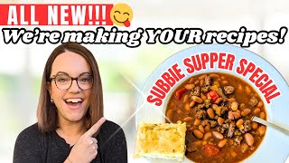 [NEW!] Subbie Suppers: My Subscribers Are BETTER Cooks Than Me?! 😭